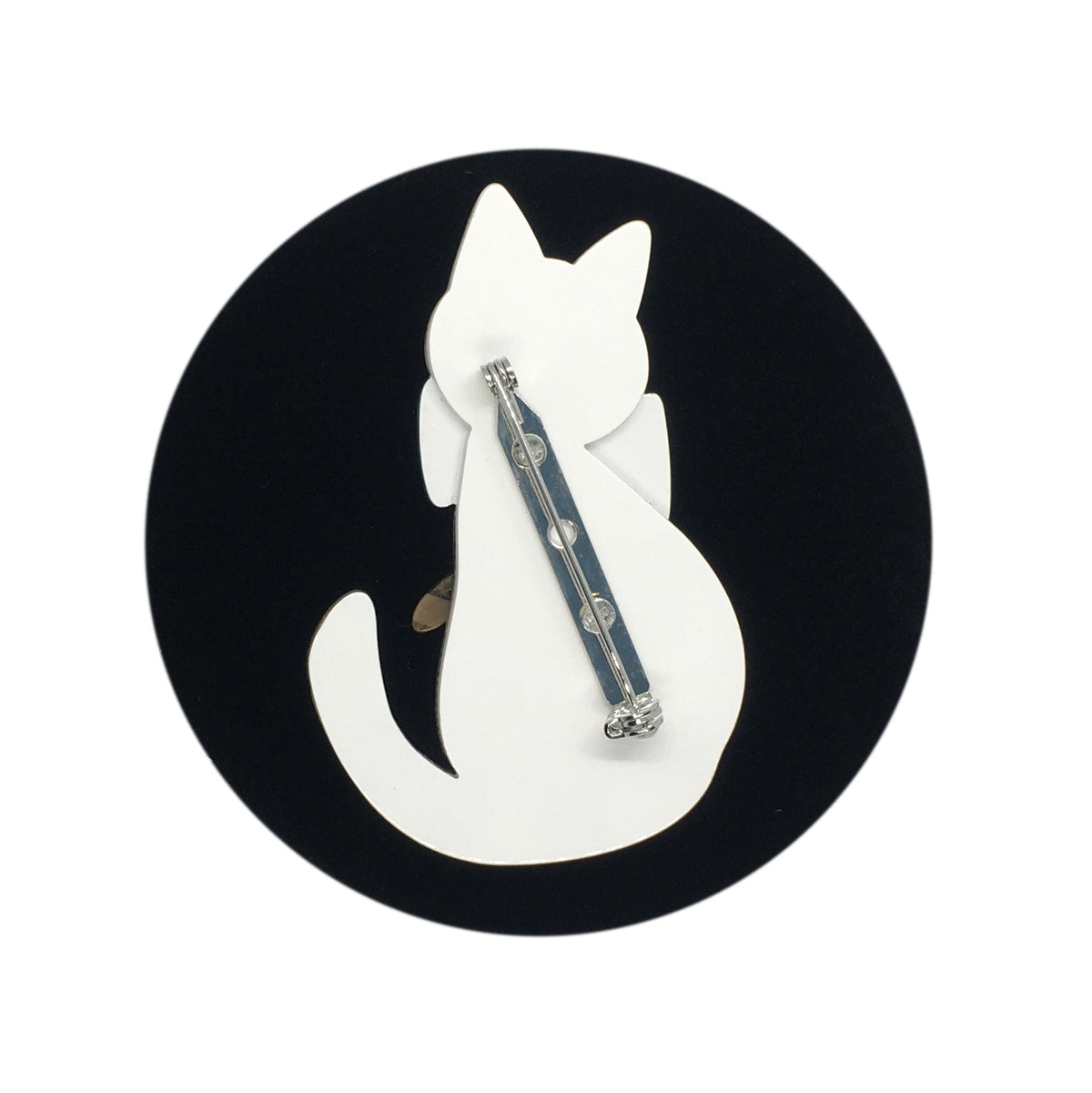 Smiling Romeo Cat Brooch - Match Much product image 2