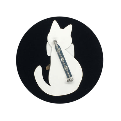 Smiling Romeo Cat Brooch - Match Much product image 2