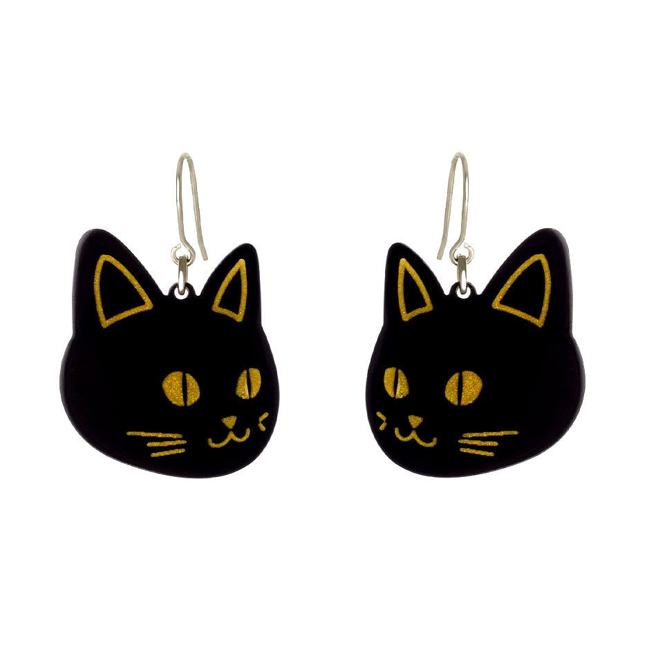 Kimberly's Watching Cat Resin Earrings - Match Much product image 1