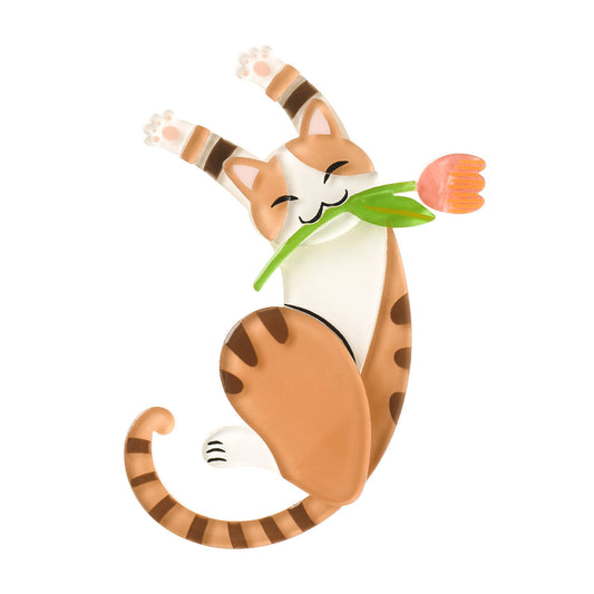 Molly Cat Resin Brooch - Match Much product image 1
