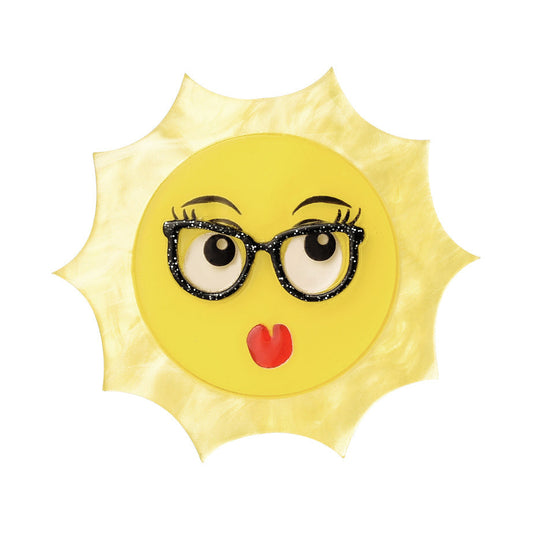 Mrs Sunnie Resin Brooch - Match Much product image 1