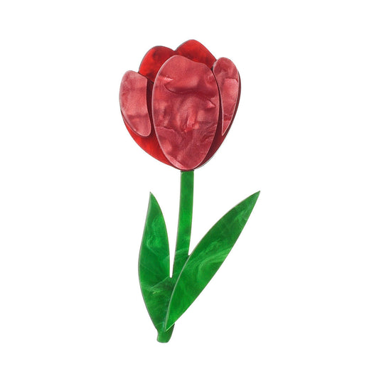 Rose Resin Brooch - Match Much product image 1