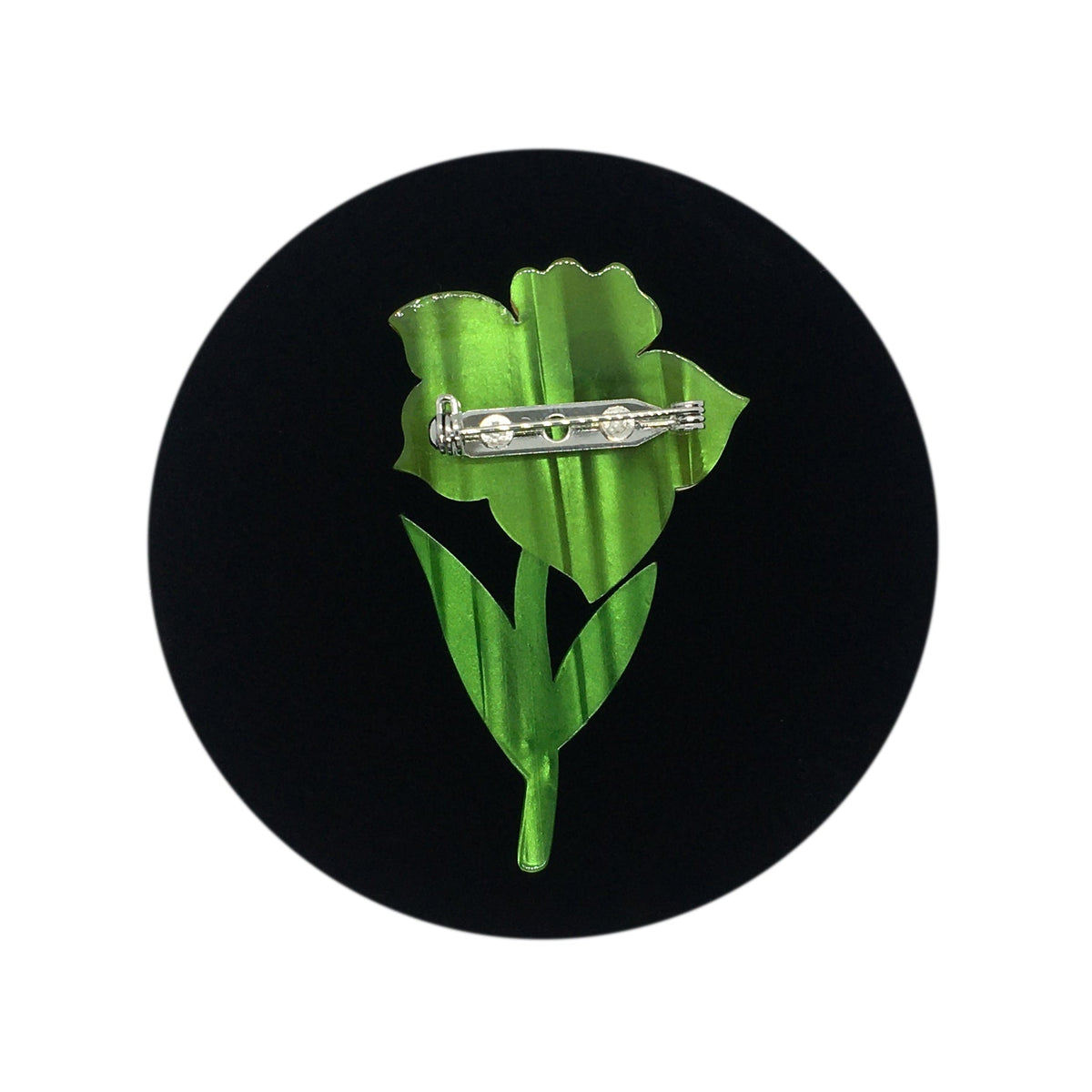 Blooming Beauty Tulip Resin Brooch - Match Much product image 2