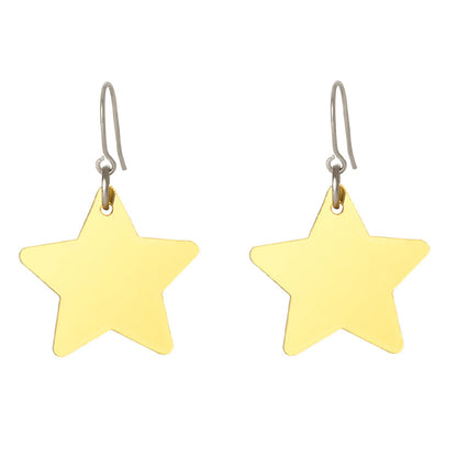 Star Shape Resin Earrings with Hook Style - Match Much product image 2