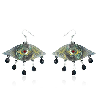 Eyes Earrings Acrylic Resin Halloween Statement Jewelry for Women