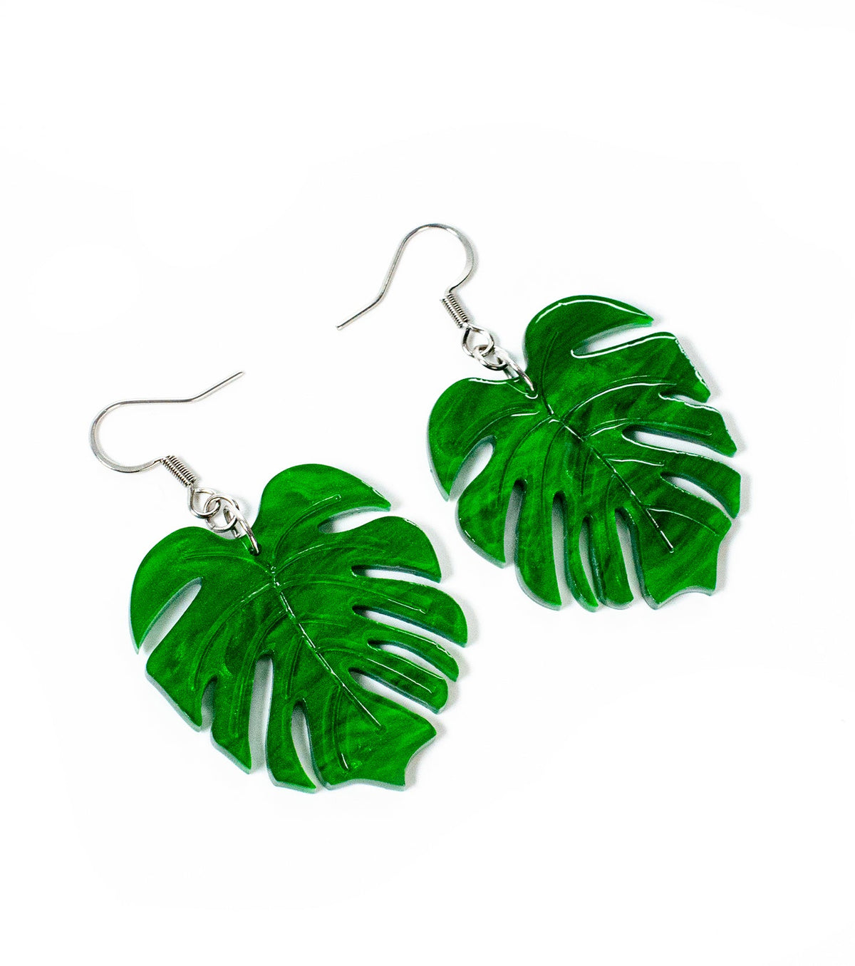 Electric Leaf Earrings - Match Much product image 3