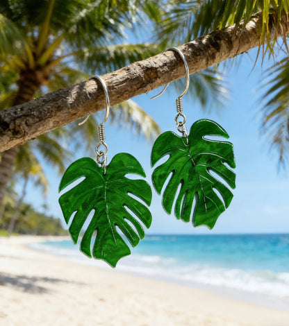 Electric Leaf Earrings - Match Much product image 4