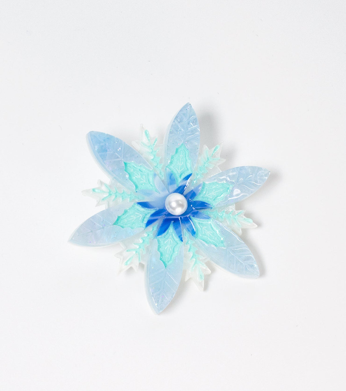 frosty flora brooch - match much product image 2