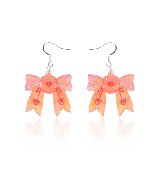 Close-to-Heart Sweet Bow Earrings - Match Much product image 1