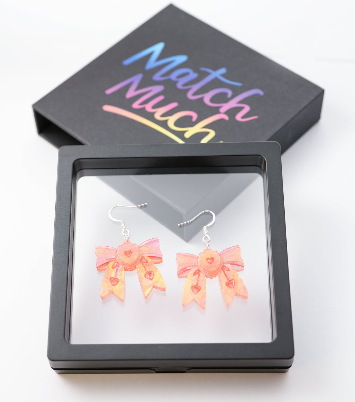 close-to-heart sweet bow earrings - match much product image 4
