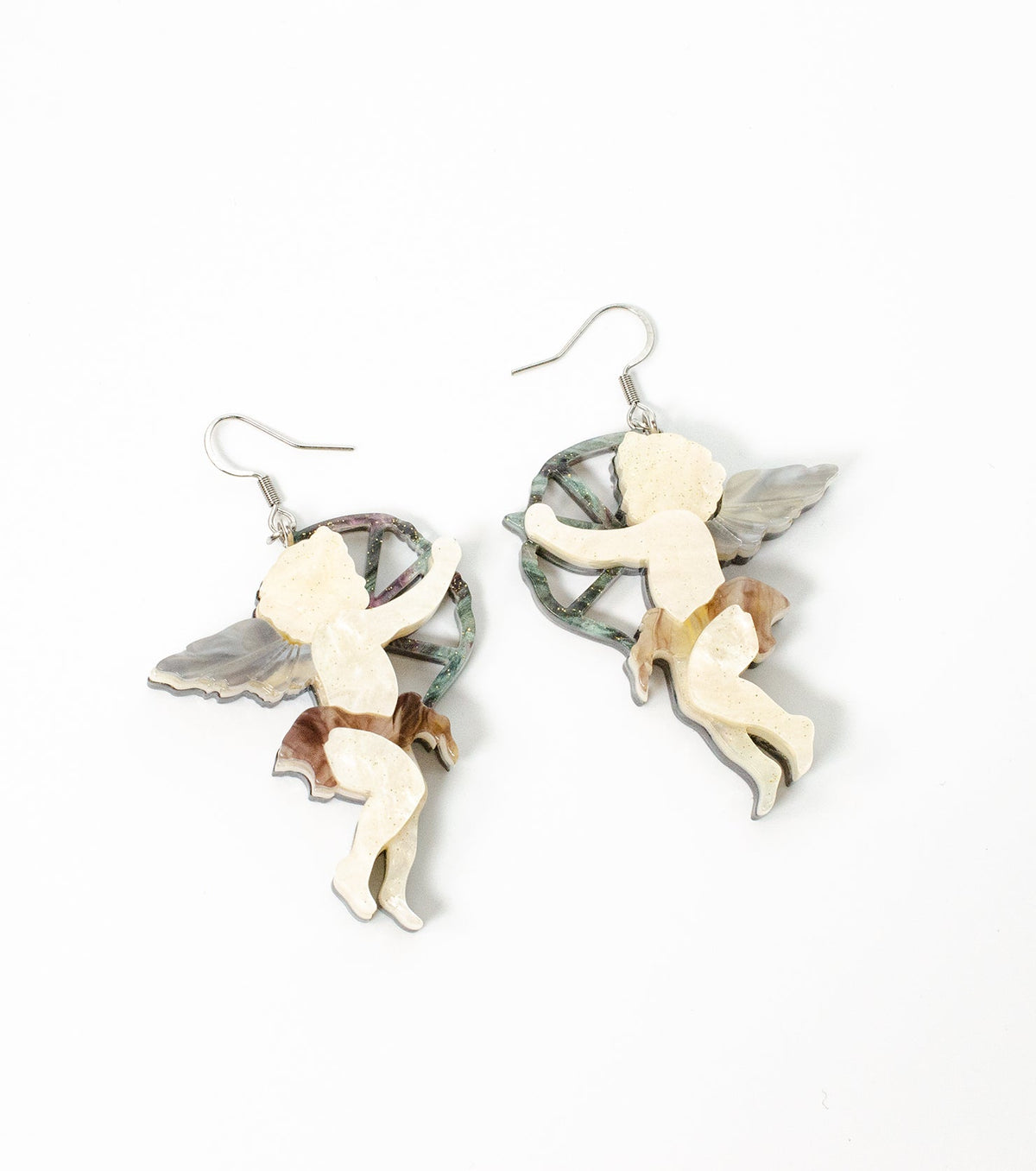 moonlight cupid earrings - match much product image 2