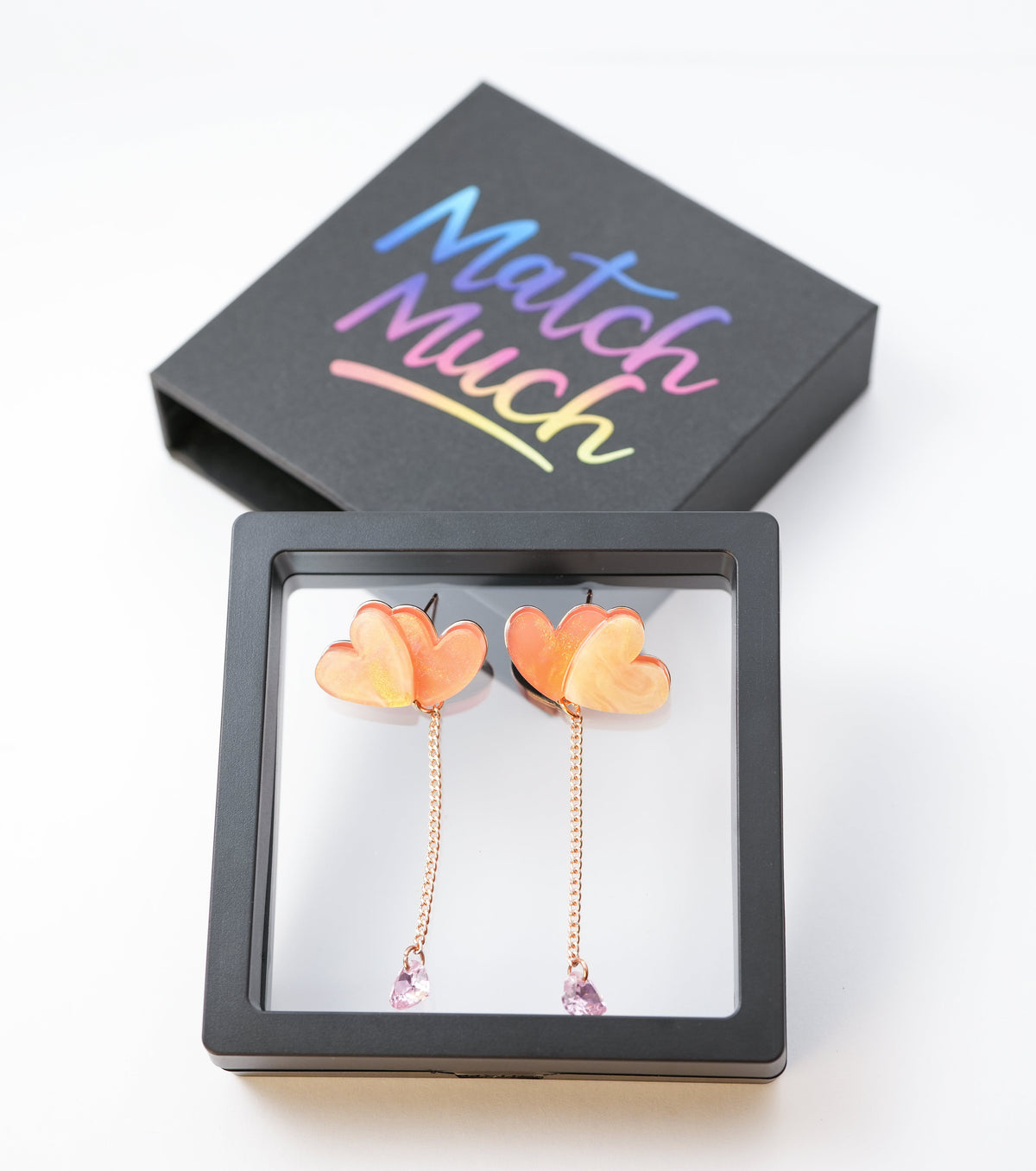 hearts-in-sync earrings - match much product image 4