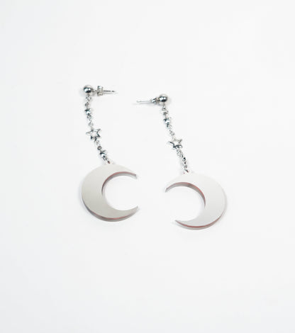 Mirror Moon & Star Earrings - Match Much product image 3