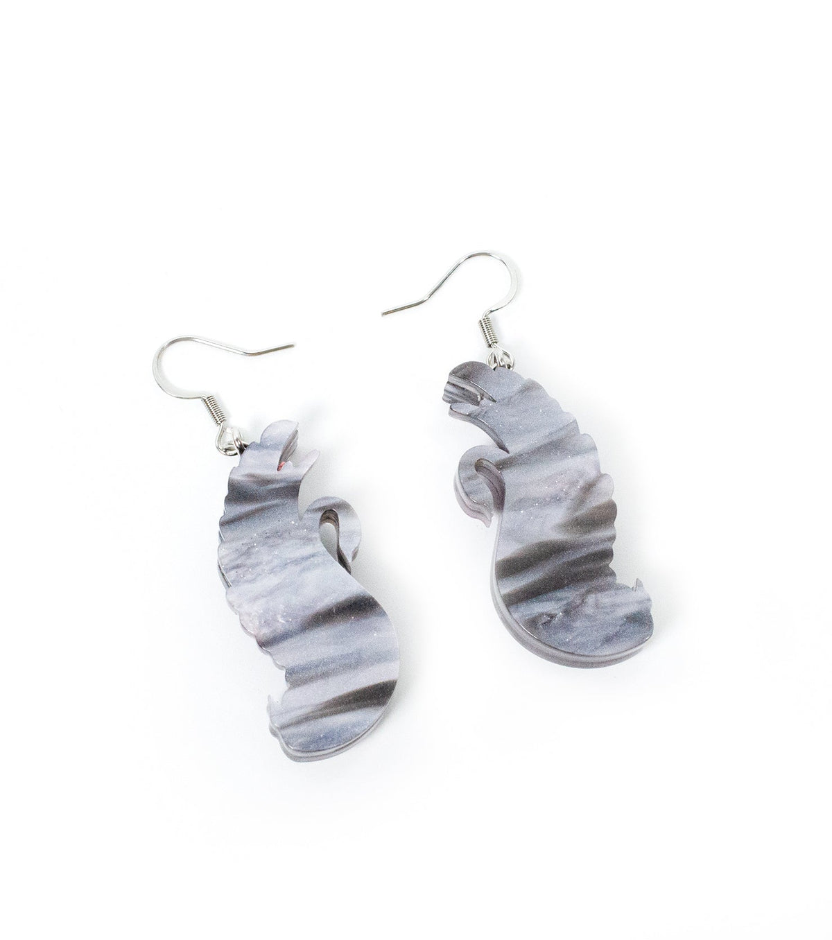 Midnight Ink Swan Earrings - Match Much product image 3