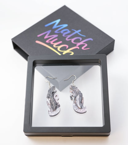Midnight Ink Swan Earrings - Match Much product image 4
