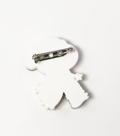 Chinese Zodiac Dog Brooch