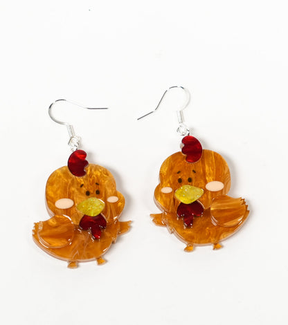 Golden Chirp Earrings - Match Much product image 2