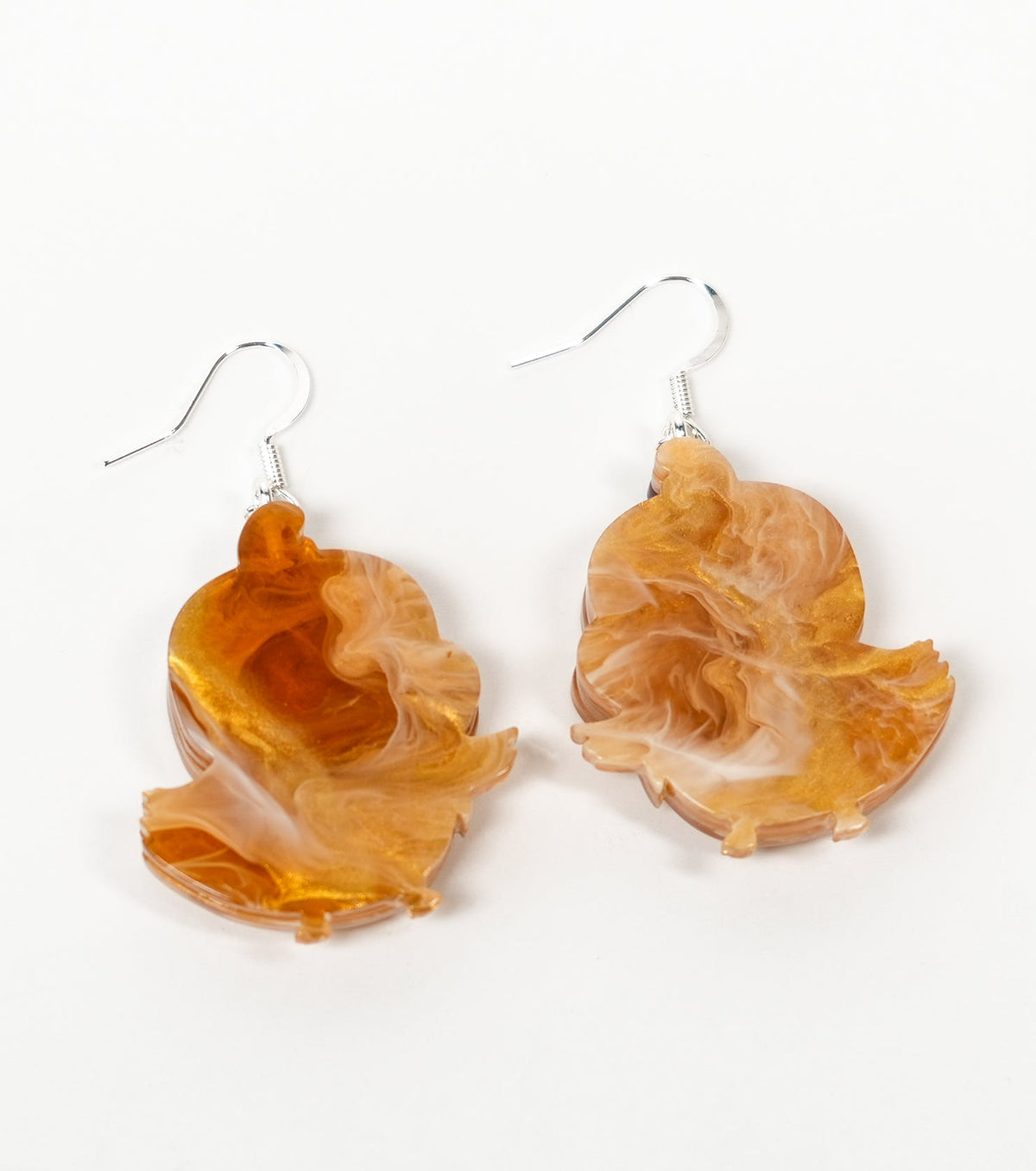 golden chirp earrings - match much product image 3