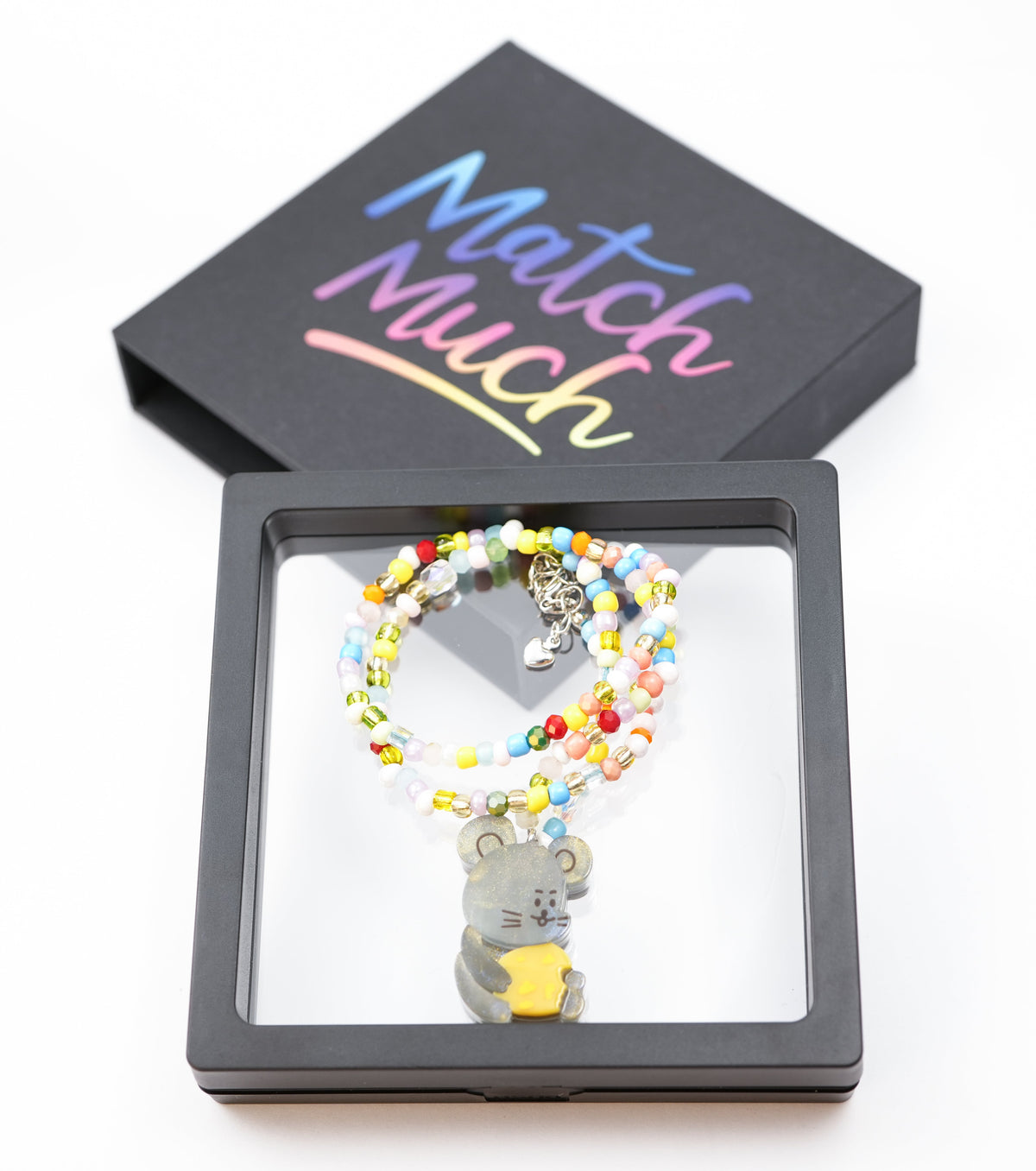 heart-of-cheese necklace - match much product image 4