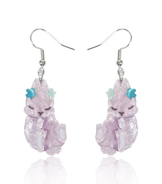 Bunny Cuddle Drop Earrings