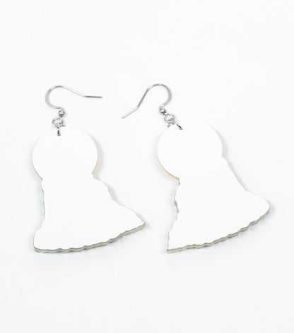 Moon Over Jade Mountains Earrings - Match Much product image 3