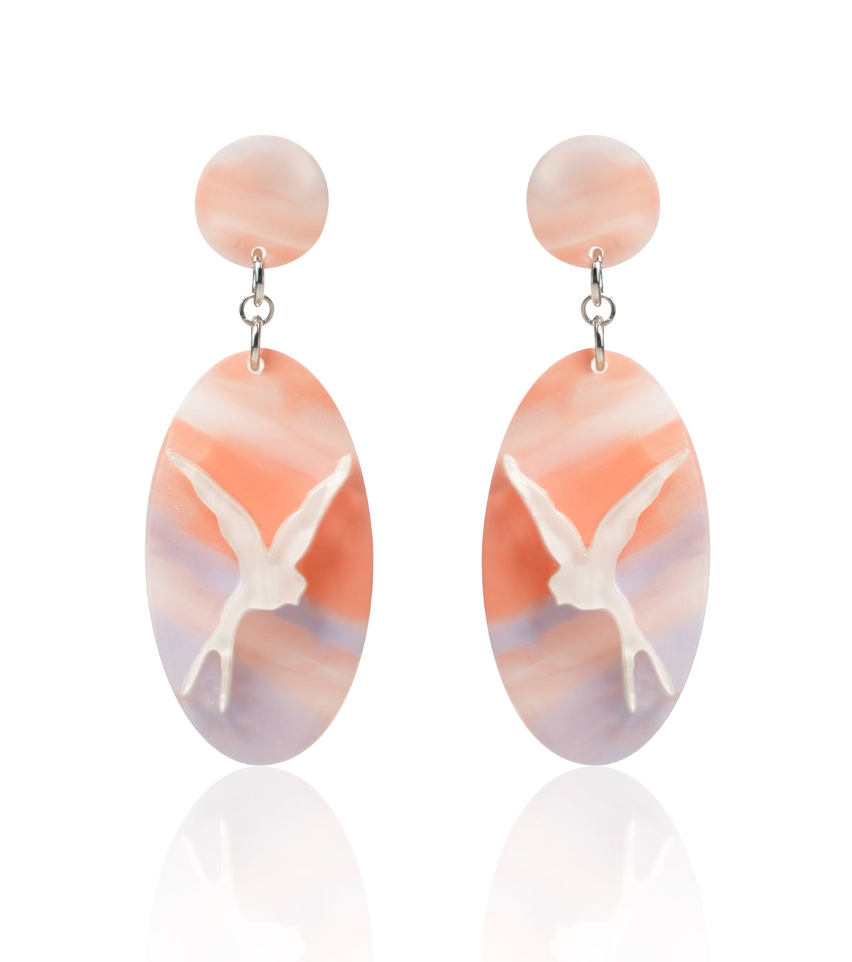 Peach Blossom Spring Earrings - Match Much product image 1