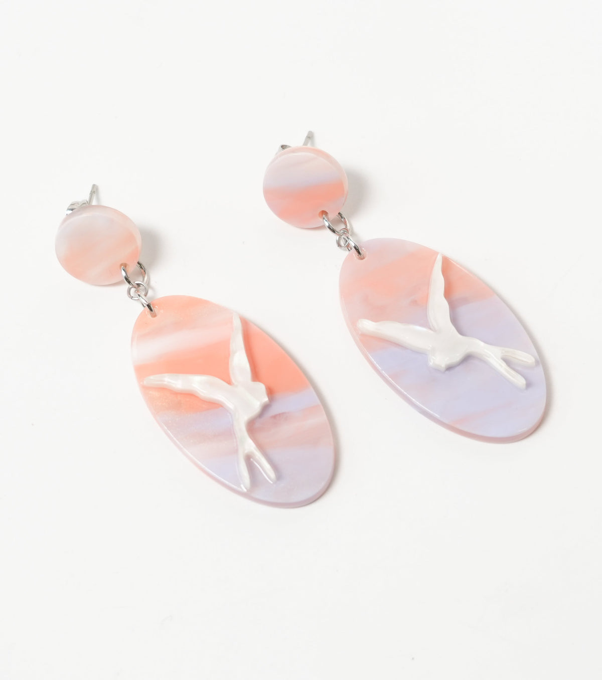 Peach Blossom Spring Earrings - Match Much product image 2