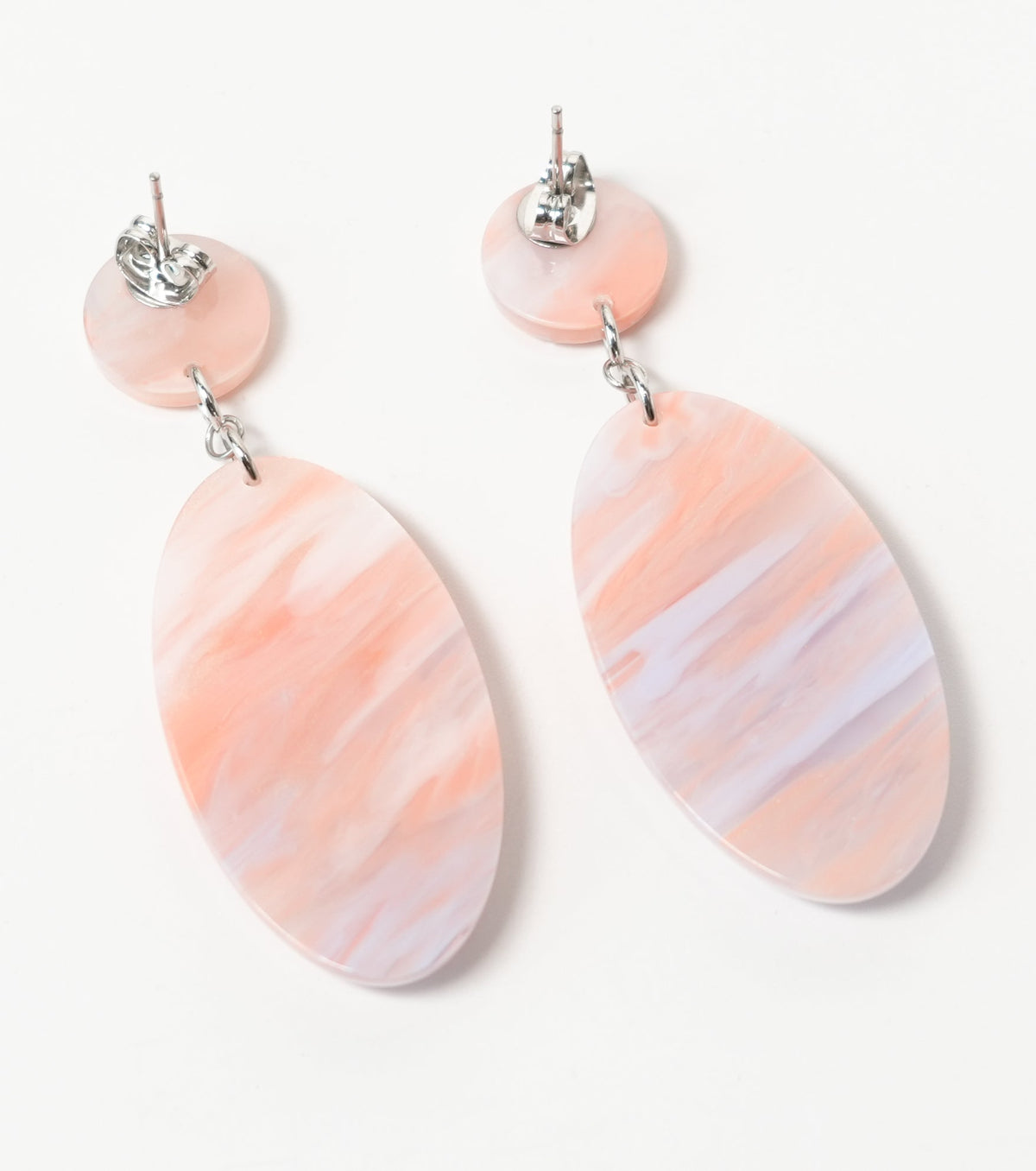 peach blossom spring earrings - match much product image 3