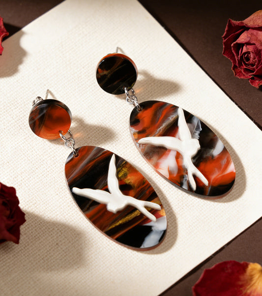 Eastern Dove Earrings