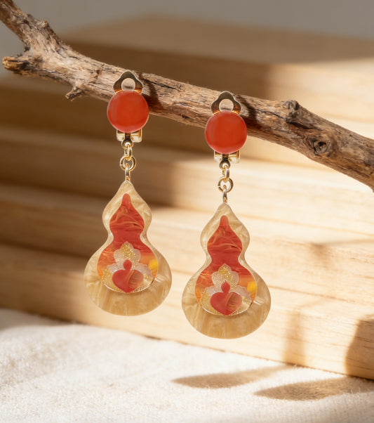 Eastern Gourd Earrings