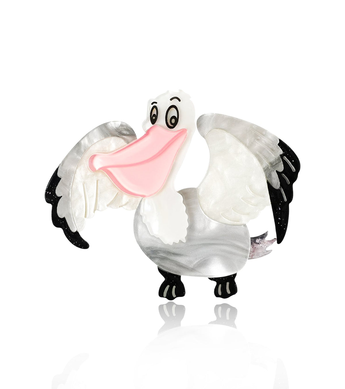 jolly pelican brooch - match much product image 1