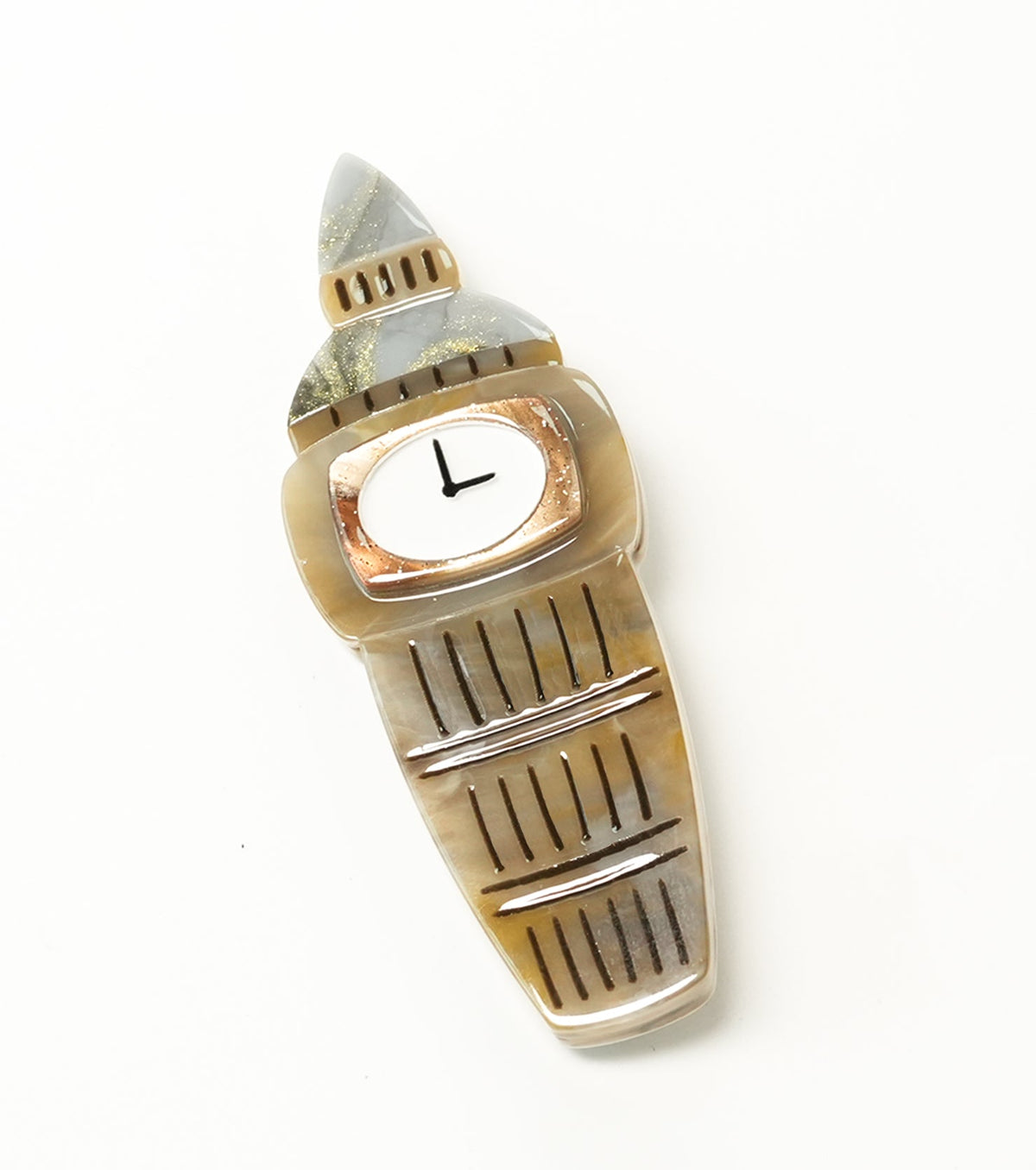 tea time tower brooch for european cultural tourism - match much product image 3