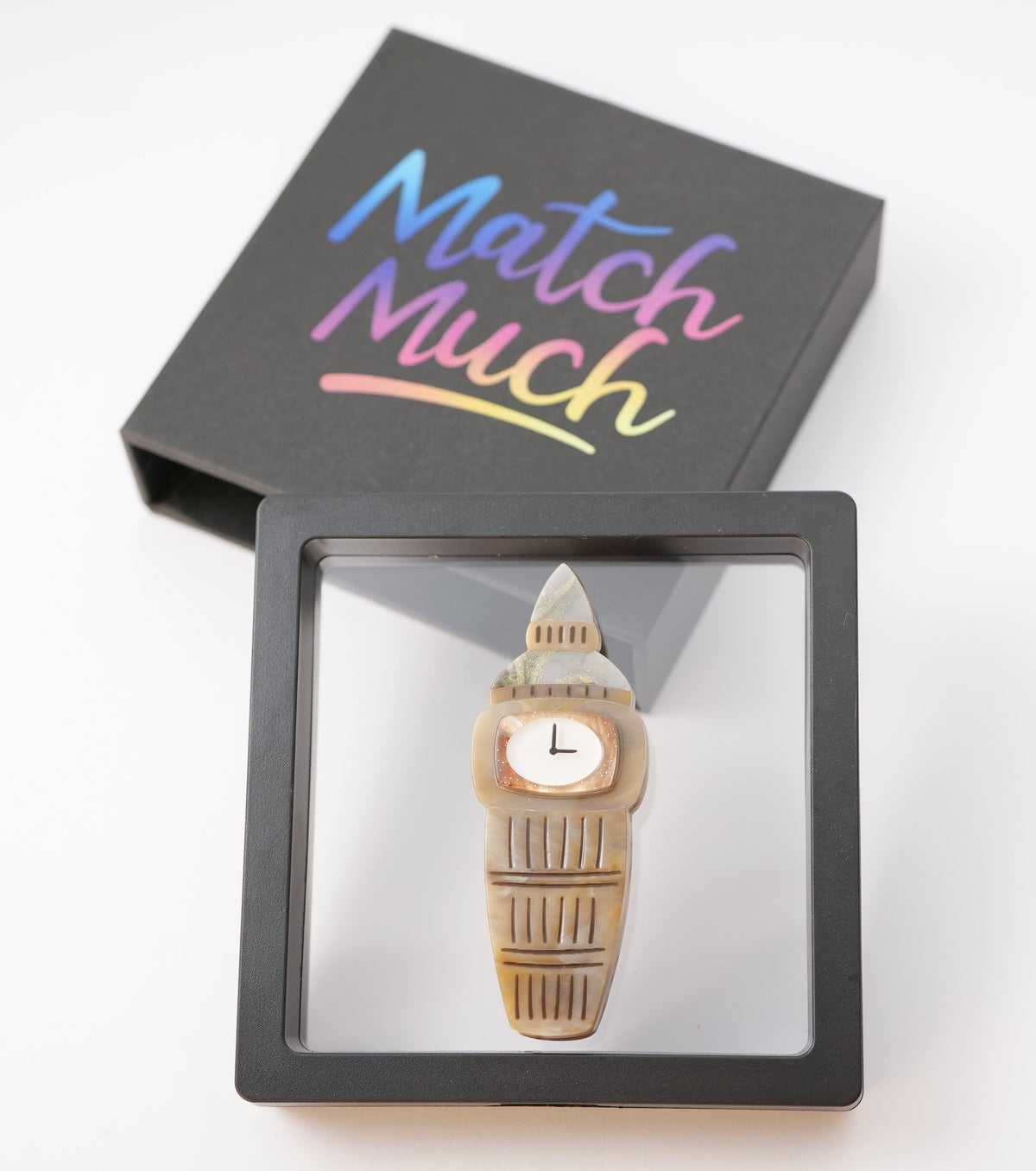tea time tower brooch for european cultural tourism - match much product image 5
