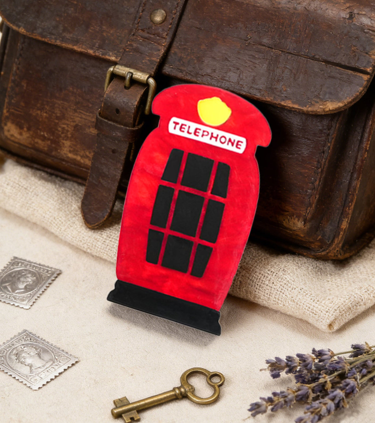 london call brooch for european cultural tourism - match much product image 2