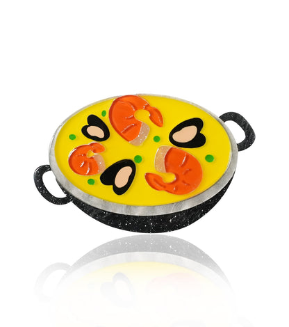 Little Pan of Paella Brooch For European Cultural tourism - Match Much product image 1