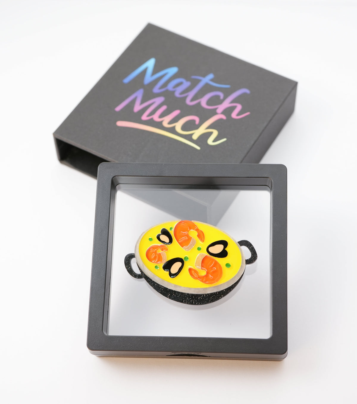 little pan of paella brooch for european cultural tourism - match much product image 4