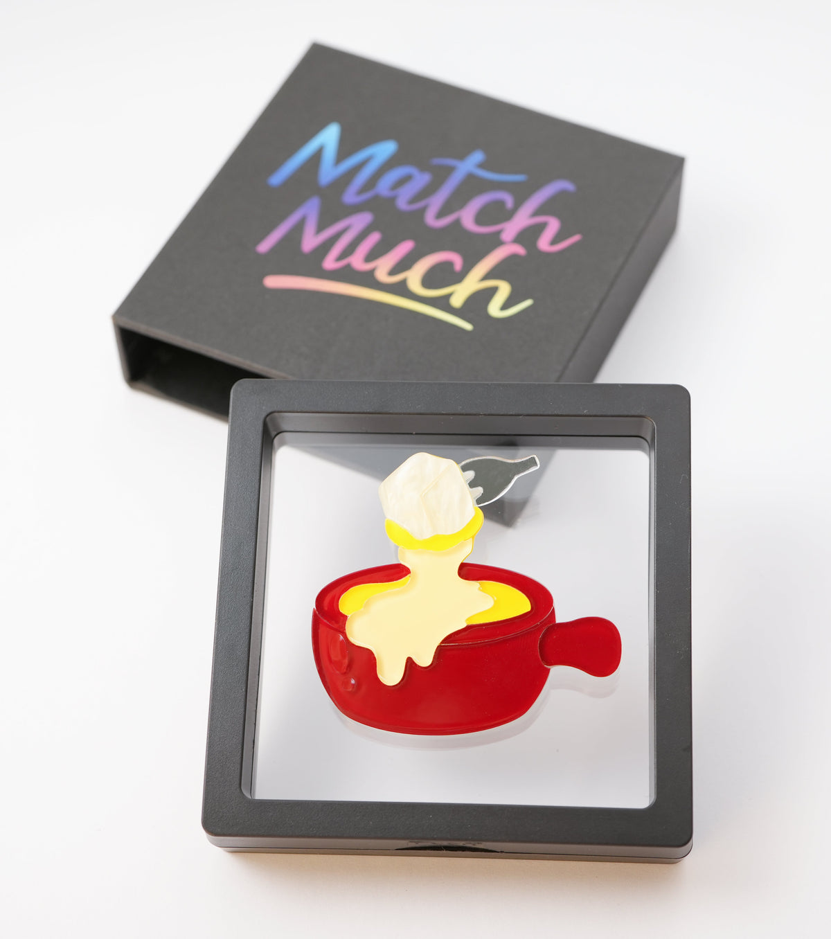 Swiss Fondue Brooch For European Cultural tourism - Match Much product image 5