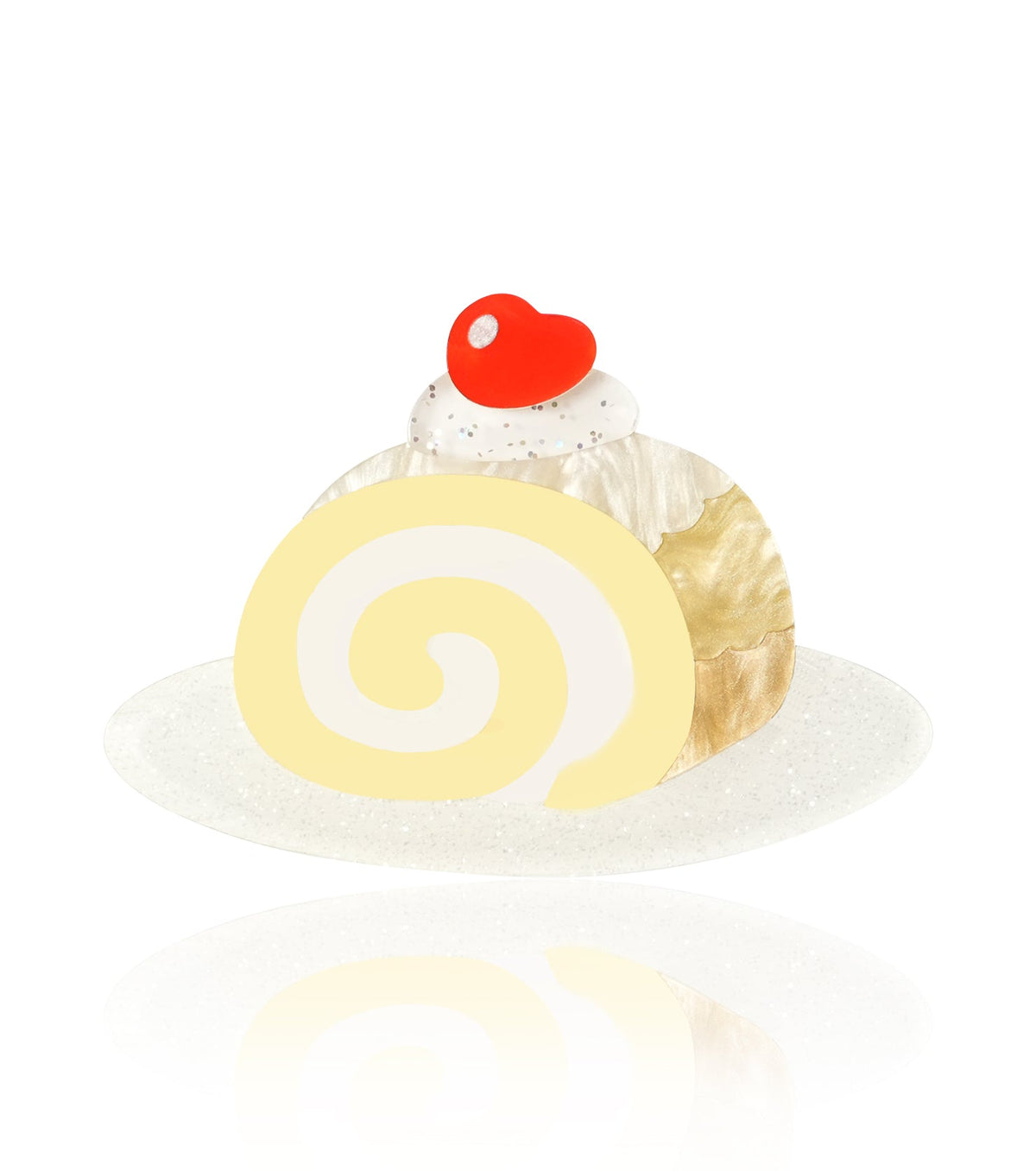 sweetest slice brooch for european cultural tourism - match much product image 1