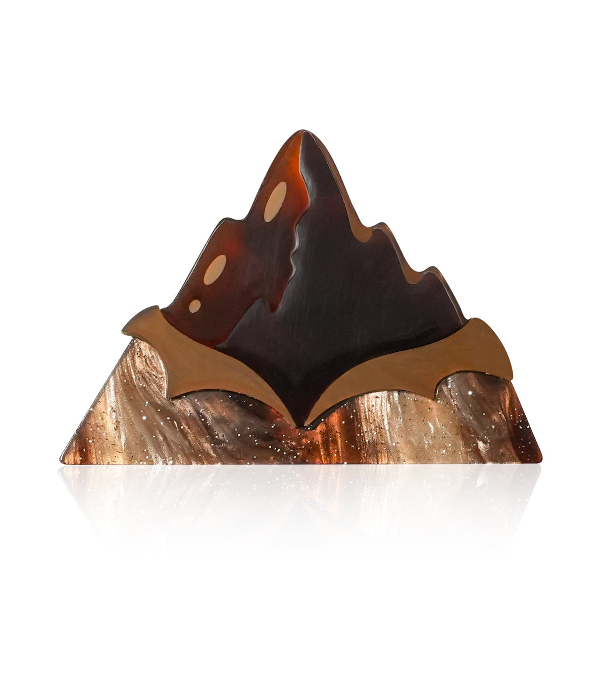 alpine chocolate brooch for european cultural tourism - match much product image 1