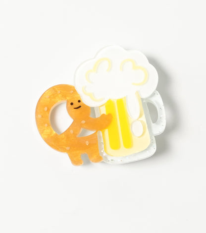 Bavarian Cheers Brooch For European Cultural tourism - Match Much product image 2