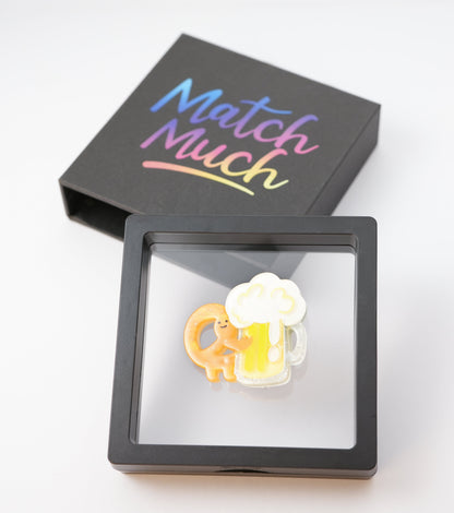 Bavarian Cheers Brooch For European Cultural tourism - Match Much product image 5