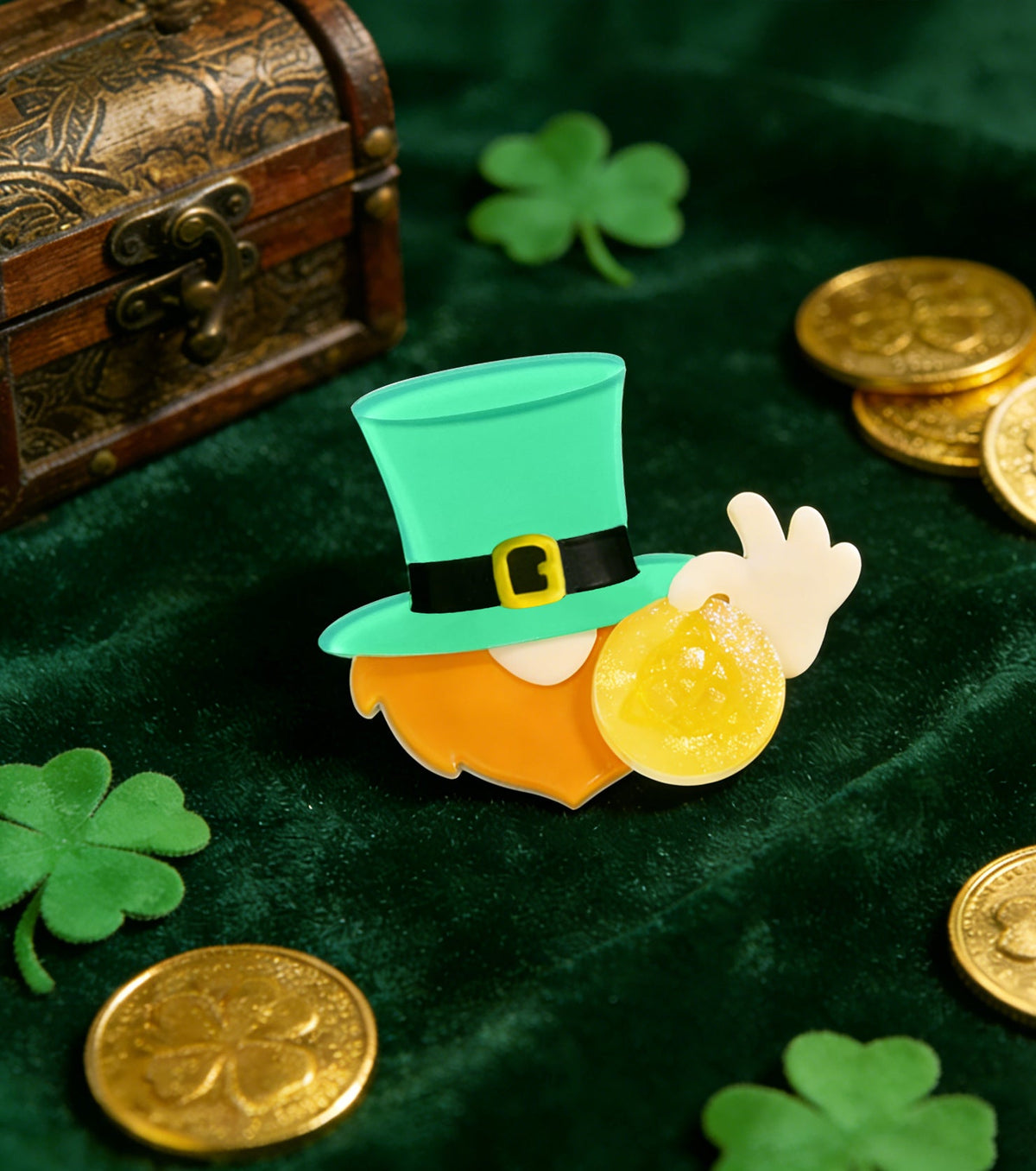 irish luck brooch for european cultural tourism - match much product image 2