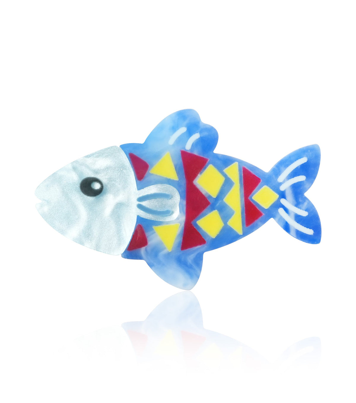 lisbon fish brooch for european cultural tourism - match much product image 1