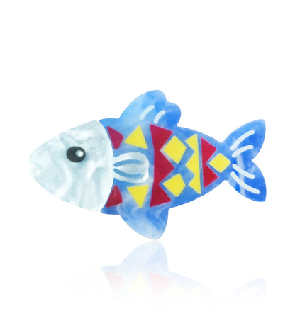 Lisbon Fish Brooch For European Cultural tourism - Match Much product image 1