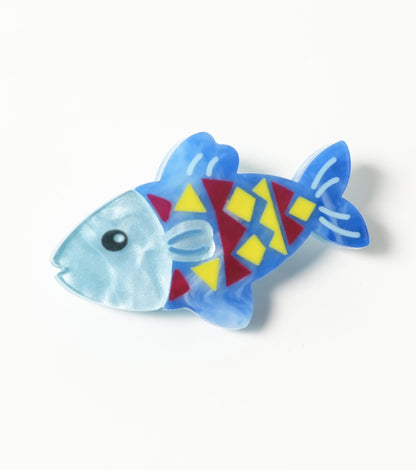 Lisbon Fish Brooch For European Cultural tourism - Match Much product image 2