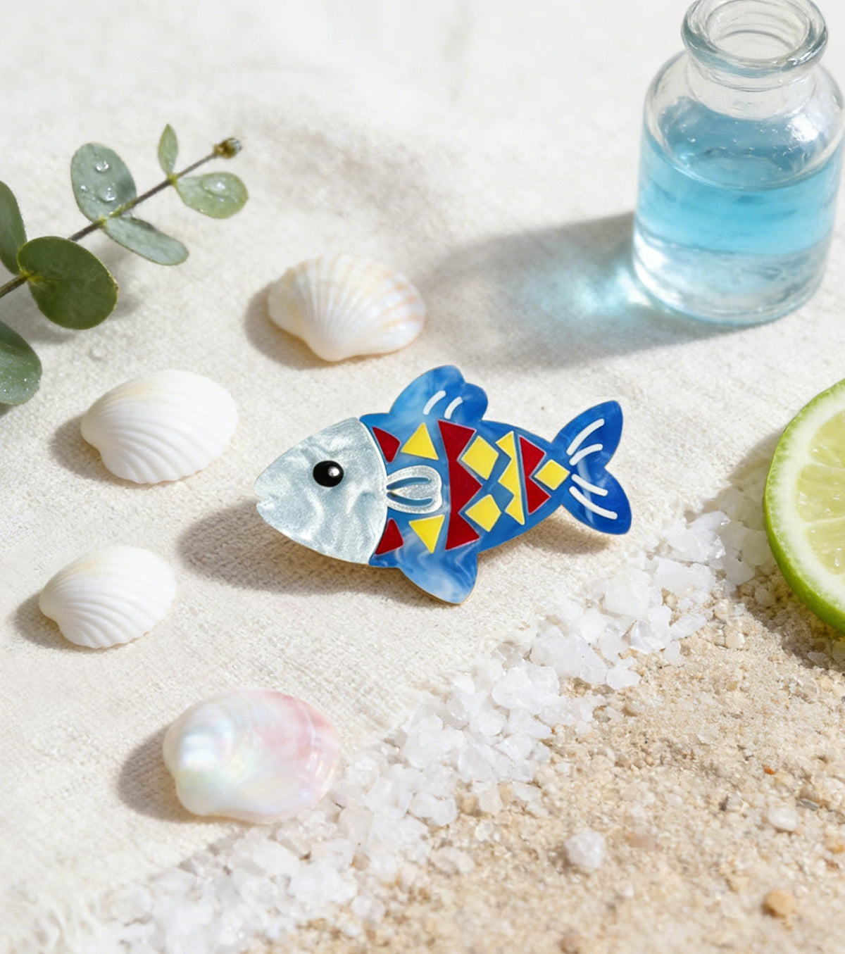 lisbon fish brooch for european cultural tourism - match much product image 4