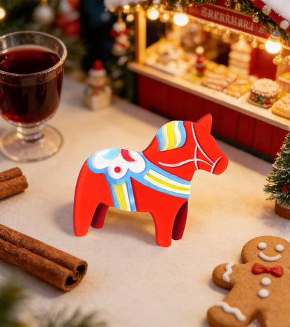 Nordic Pony Brooch For European Cultural tourism - Match Much product image 2