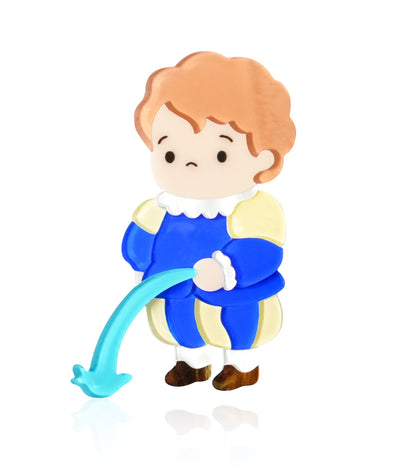 Brussels Boy Brooch For European Cultural tourism - Match Much product image 1