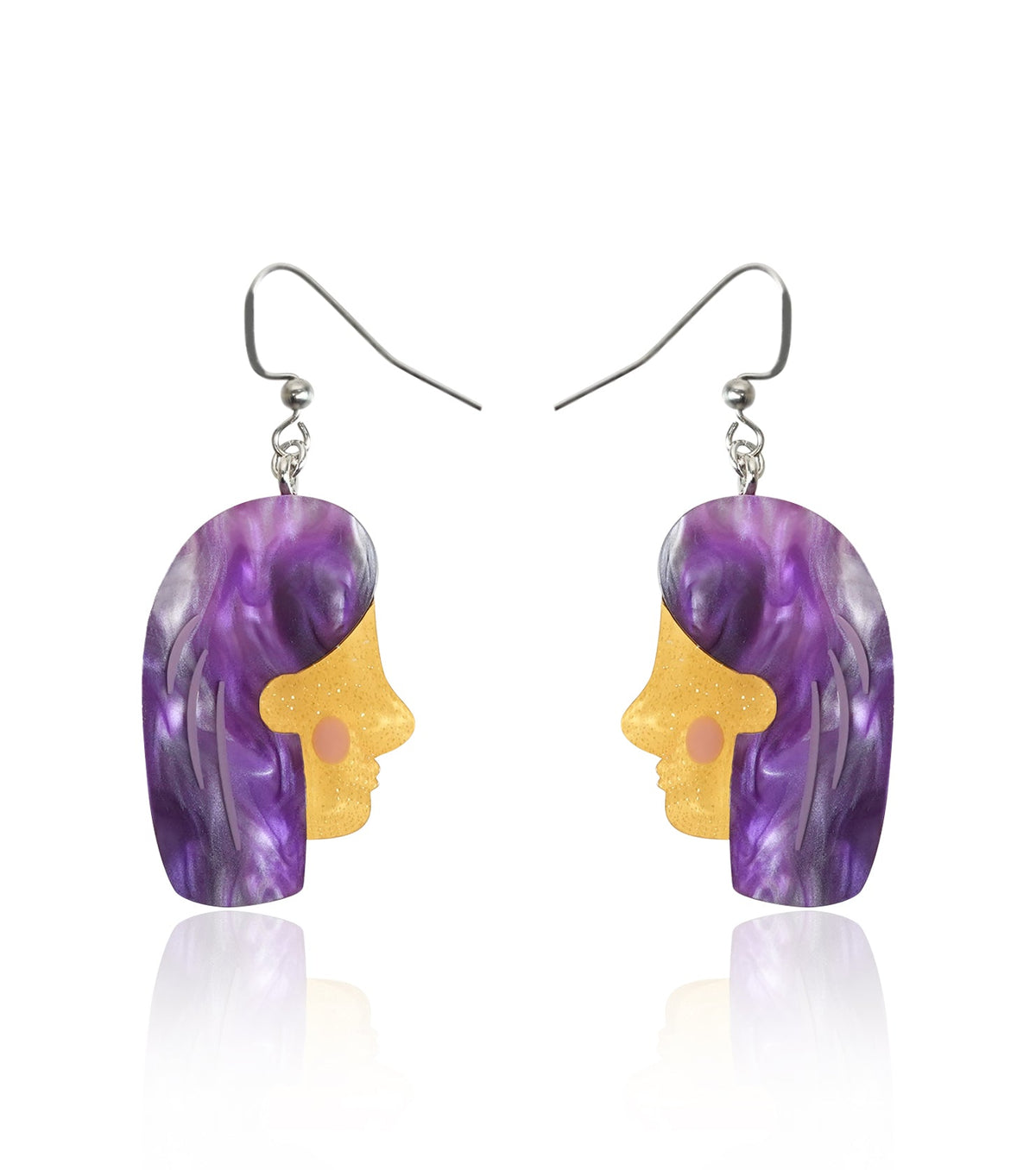neon rhapsody earrings - match much product image 1