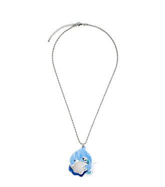 Dolphin Necklace Ocean Acrylic Resin Statement Jewelry for Women